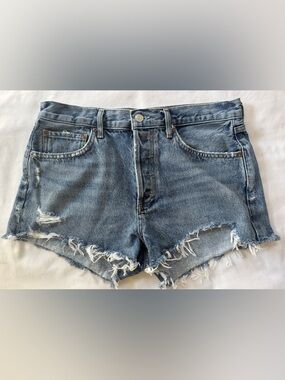 AGOLDE Parker Vintage Cutoff Denim Shorts